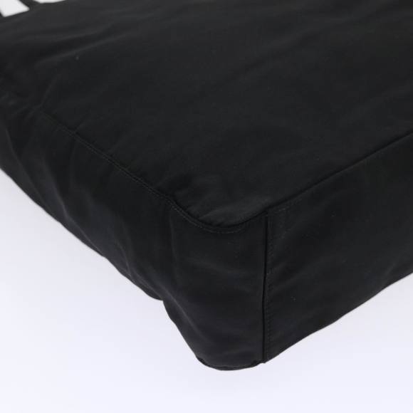 PRADA Tote Bag Nylon Black Auth fm2515 - Picture 15 of 16